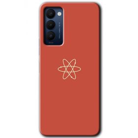 Tecno Camon 18T Atom Baskılı Uyumlu Silikon Kılıf