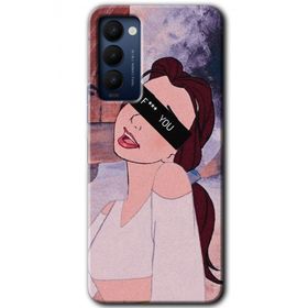 Tecno Camon 18T Bad Girl Baskılı Uyumlu Silikon Kılıf