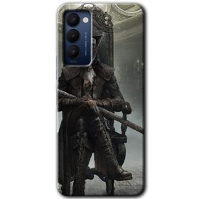 Tecno Camon 18T Bloodborne Hunters Baskılı Uyumlu Silikon Kılıf