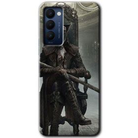 Tecno Camon 18T Bloodborne Hunters Baskılı Uyumlu Silikon Kılıf