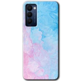 Tecno Camon 18T Blur Lights Baskılı Uyumlu Silikon Kılıf