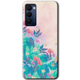 Tecno Camon 18T Blur Lights Baskılı Uyumlu Silikon Kılıf
