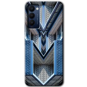 Tecno Camon 18T Blur Lights Baskılı Uyumlu Silikon Kılıf