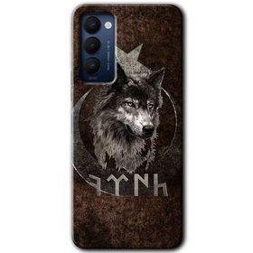 Tecno Camon 18T Bozkurt Göktürk Baskılı Uyumlu Silikon Kılıf