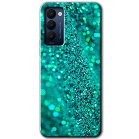 Tecno Camon 18T Diamonds Baskılı Uyumlu Silikon Kılıf