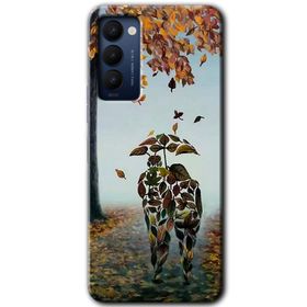 Tecno Camon 18T Doğadan Aşk Baskılı Uyumlu Silikon Kılıf