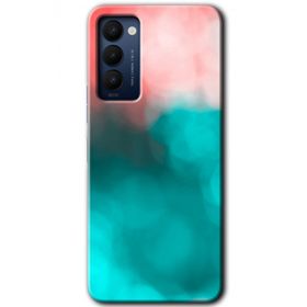 Tecno Camon 18T Flu Işık Baskılı Uyumlu Silikon Kılıf