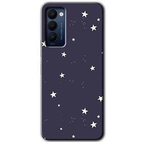 Tecno Camon 18T Gökyüzü Yıldız Baskılı Uyumlu Silikon Kılıf