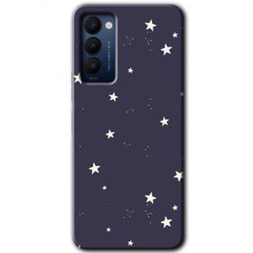 Tecno Camon 18T Gökyüzü Yıldız Baskılı Uyumlu Silikon Kılıf