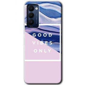 Tecno Camon 18T Good Vibes Baskılı Uyumlu Silikon Kılıf