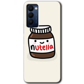 Tecno Camon 18T Nutella Aşkım Baskılı Uyumlu Silikon Kılıf