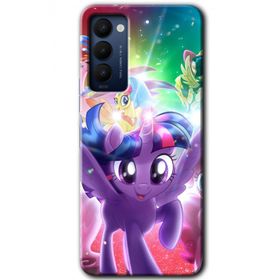 Tecno Camon 18T Pony Baskılı Uyumlu Silikon Kılıf
