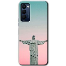 Tecno Camon 18T Rio Baskılı Uyumlu Silikon Kılıf