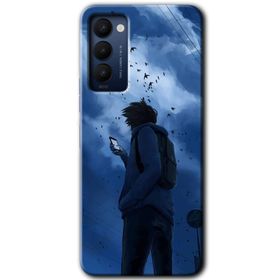 Tecno Camon 18T Sonbahar Yalnızlığı Baskılı Uyumlu Silikon Kılıf