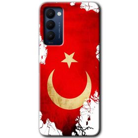 Tecno Camon 18T Türkiyem Baskılı Uyumlu Silikon Kılıf
