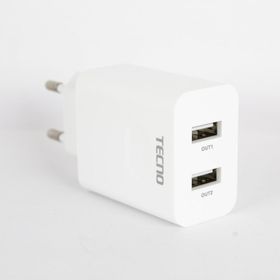 Tecno Pova 2 Çift Çıkışlı Hızlı Şarj Aleti ve Şarj Kablosu
