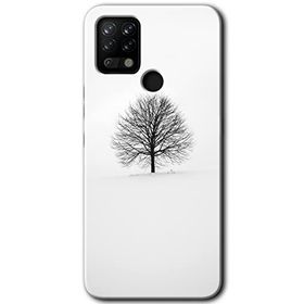 Tecno Pova Alone Tree Baskılı Uyumlu Silikon Kılıf
