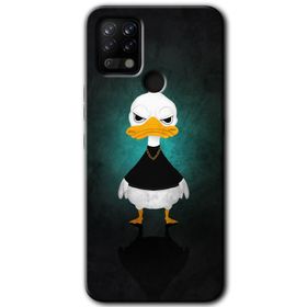 Tecno Pova Angry Duck Baskılı Uyumlu Silikon Kılıf