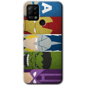 Tecno Pova Avengers 1 Baskılı Uyumlu Silikon Kılıf