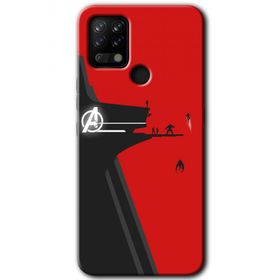 Tecno Pova Avengers Tower Baskılı Uyumlu Silikon Kılıf