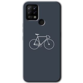 Tecno Pova Bike Baskılı Uyumlu Silikon Kılıf