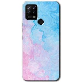 Tecno Pova Blue Art Baskılı Uyumlu Silikon Kılıf