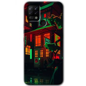 Tecno Pova China Street Baskılı Uyumlu Silikon Kılıf