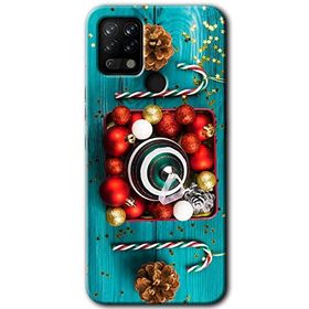 Tecno Pova Christmas Baskılı Uyumlu Silikon Kılıf