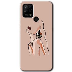 Tecno Pova Çizim Silüet Baskılı Uyumlu Silikon Kılıf