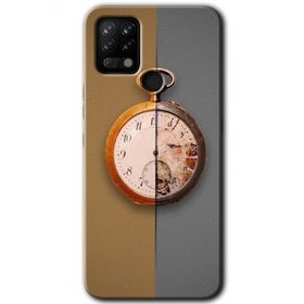Tecno Pova Clocks Artwork Baskılı Uyumlu Silikon Kılıf
