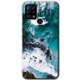Tecno Pova Deniz Kıyısı Baskılı Uyumlu Silikon Kılıf