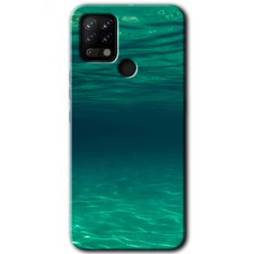 Tecno Pova Derin Deniz Baskılı Uyumlu Silikon Kılıf