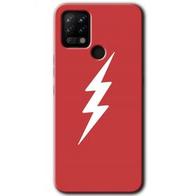 Tecno Pova Flash Logo Baskılı Uyumlu Silikon Kılıf