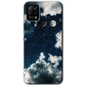 Tecno Pova Gece Gökyüzü Baskılı Uyumlu Silikon Kılıf