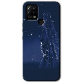 Tecno Pova Gecenin Kraliçesi Baskılı Uyumlu Silikon Kılıf