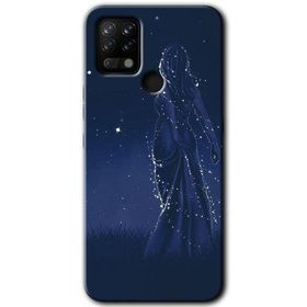 Tecno Pova Gecenin Kraliçesi Baskılı Uyumlu Silikon Kılıf