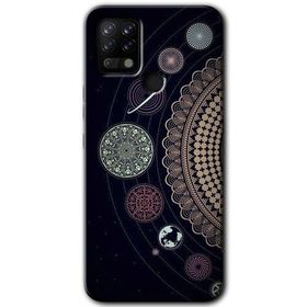 Tecno Pova Gezegen Döngüsü Baskılı Uyumlu Silikon Kılıf