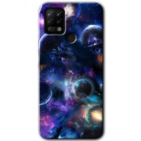 Tecno Pova Gezegen Karışımı Baskılı Uyumlu Silikon Kılıf