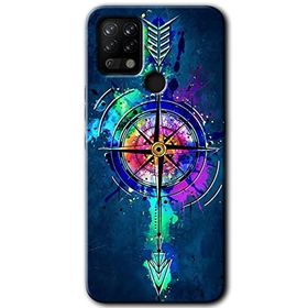Tecno Pova Gizemli Pusula Baskılı Uyumlu Silikon Kılıf