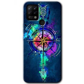 Tecno Pova Gizemli Pusula Baskılı Uyumlu Silikon Kılıf