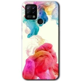 Tecno Pova Gökkuşağı Color Baskılı Uyumlu Silikon Kılıf