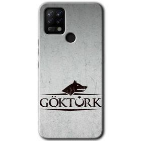 Tecno Pova Göktürk Baskılı Uyumlu Silikon Kılıf