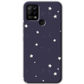 Tecno Pova Gökyüzü Yıldız Baskılı Uyumlu Silikon Kılıf