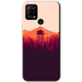Tecno Pova Gözlem Kulesi Baskılı Uyumlu Silikon Kılıf