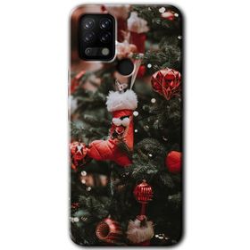 Tecno Pova Happy New Year Baskılı Uyumlu Silikon Kılıf