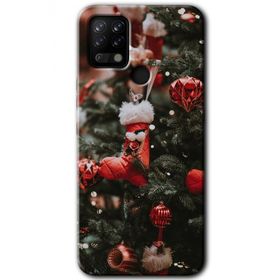 Tecno Pova Happy New Year Baskılı Uyumlu Silikon Kılıf