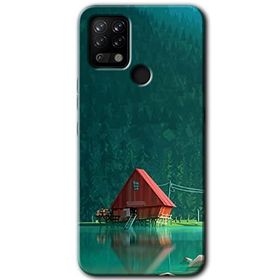Tecno Pova House In Woods Baskılı Uyumlu Silikon Kılıf