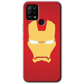Tecno Pova İronMan Baskılı Uyumlu Silikon Kılıf