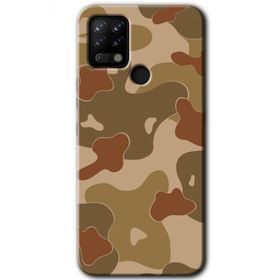 Tecno Pova Kamuflaj 10 Baskılı Uyumlu Silikon Kılıf