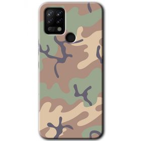 Tecno Pova Kamuflaj 29 Baskılı Uyumlu Silikon Kılıf